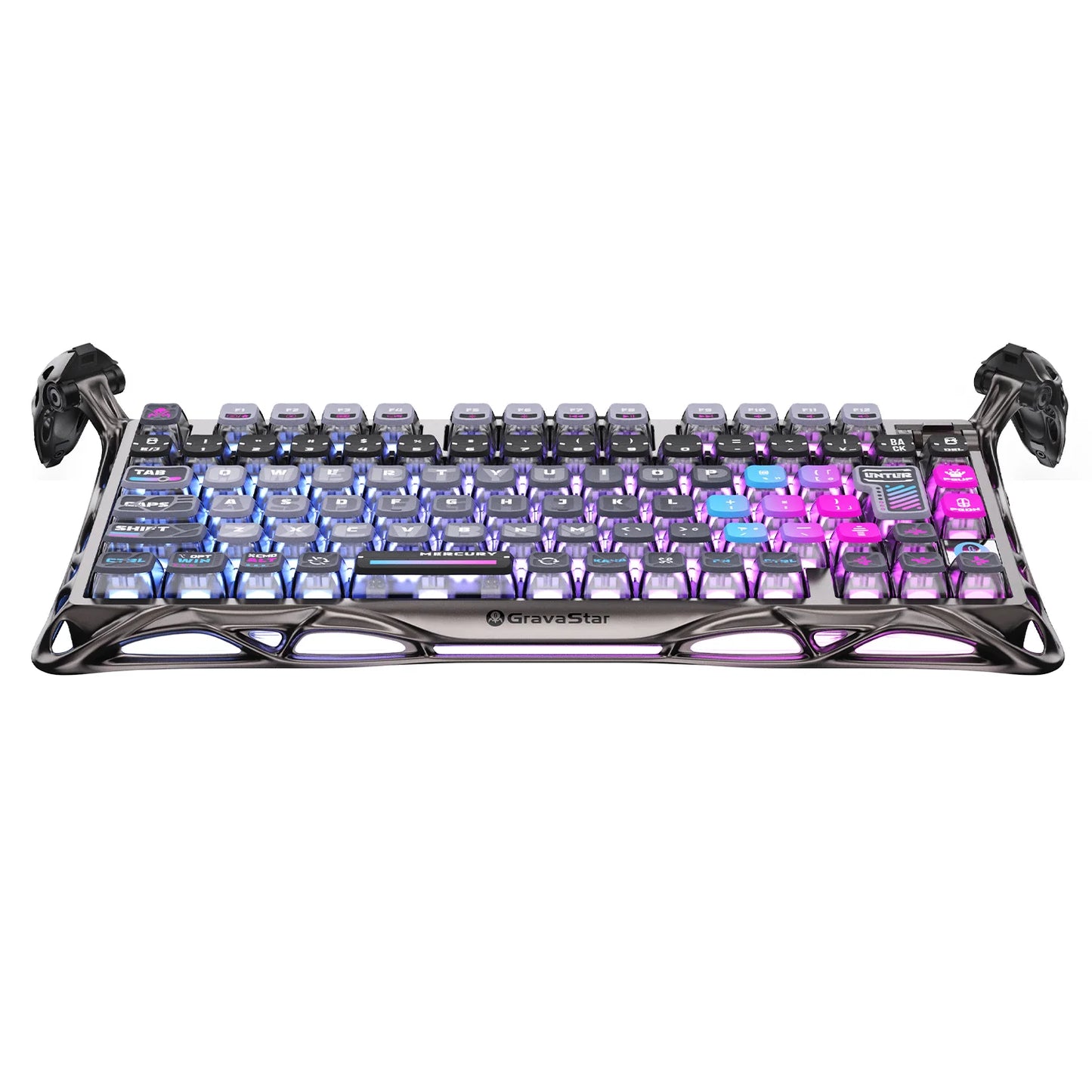 GravaStar Mercury K1 Pro サイバーパンク ワイヤレスキーボード（日本語配列） 画像6