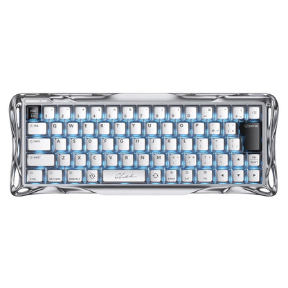 GravaStar Mercury V60 Pro クロームシルバー ワイヤレスキーボード（日本語配列） 画像1