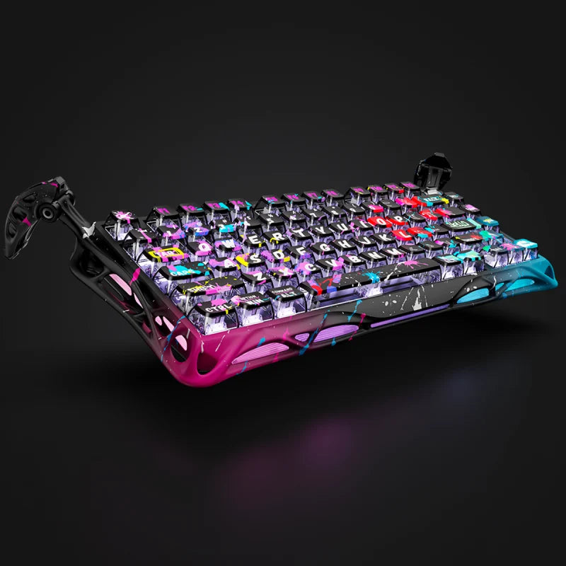 GravaStar Mercury V75 Pro ネオングラフィティ ワイヤレスキーボード（英語配列） 画像2