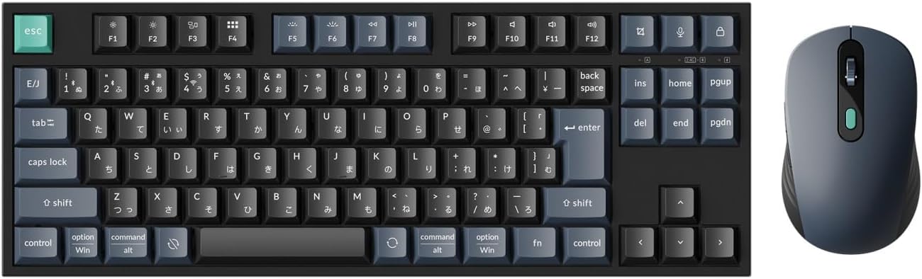 無線キーボード・マウスセット（USBレシーバー付き） 画像1