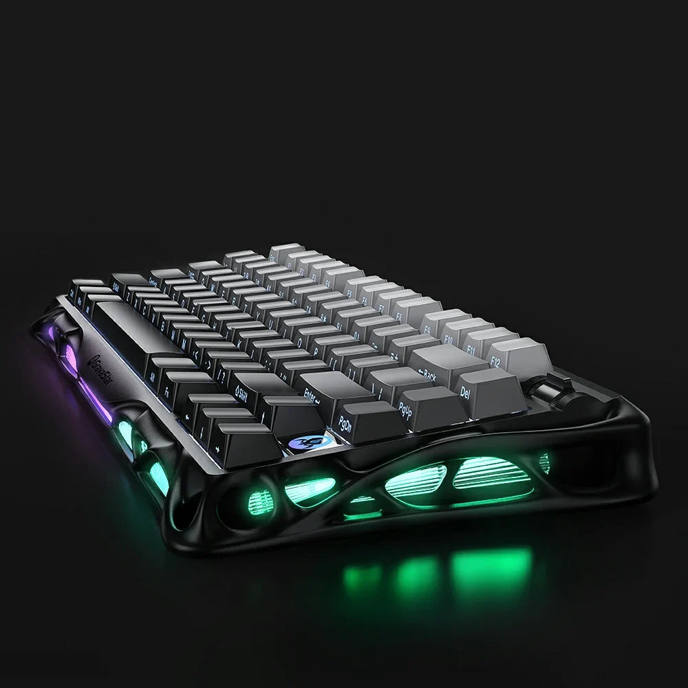 GravaStar Mercury K1 グラデーションブラック ワイヤレスキーボード（英語配列） 画像2