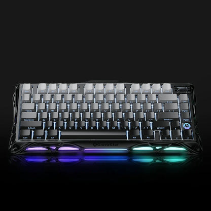 GravaStar Mercury K1 グラデーションブラック ワイヤレスキーボード（英語配列） 画像3