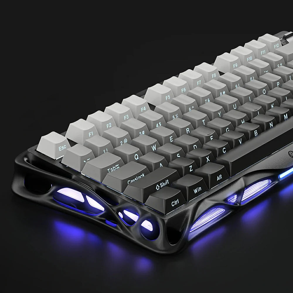 GravaStar Mercury K1 グラデーションブラック ワイヤレスキーボード（英語配列） 画像4