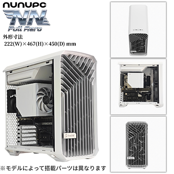 NN-VR：S【VRスタンダードモデル】AMD Ryzen 5 9600X ・ RTX5060Ti 空冷ダイナミクスPC