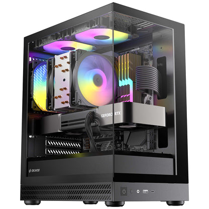 Okinos Aqua UNO Canary (Black/Yellow) PCケース