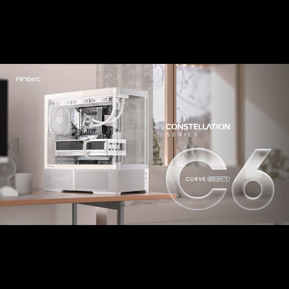 ANTEC C6 Curve Air White PCケース