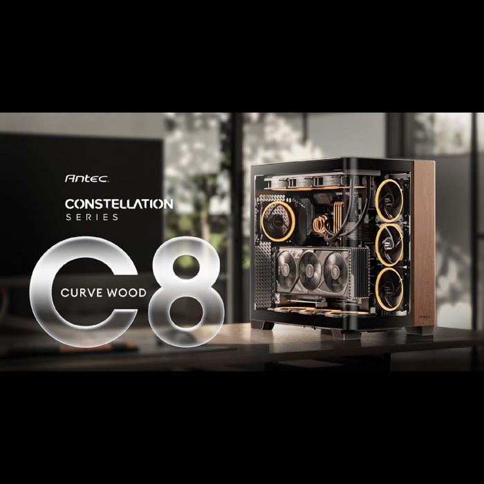 ANTEC C8 Curve Wood PCケース – NuNuPC