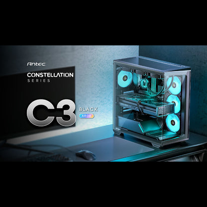 ANTEC C3 ARGB White PCケース