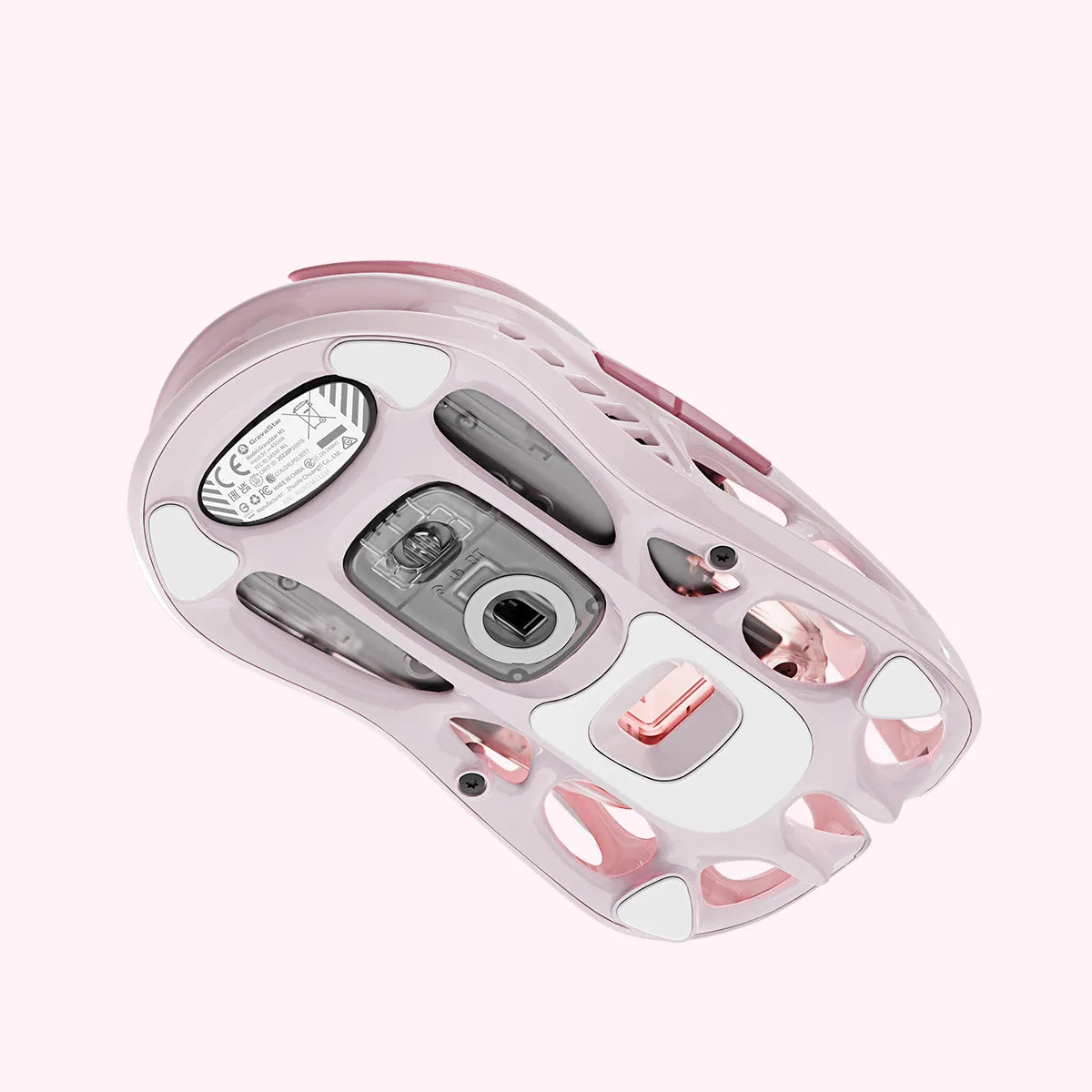 GravaStar Mercury M1 Pro サクラピンク ワイヤレスゲーミングマウス 画像7