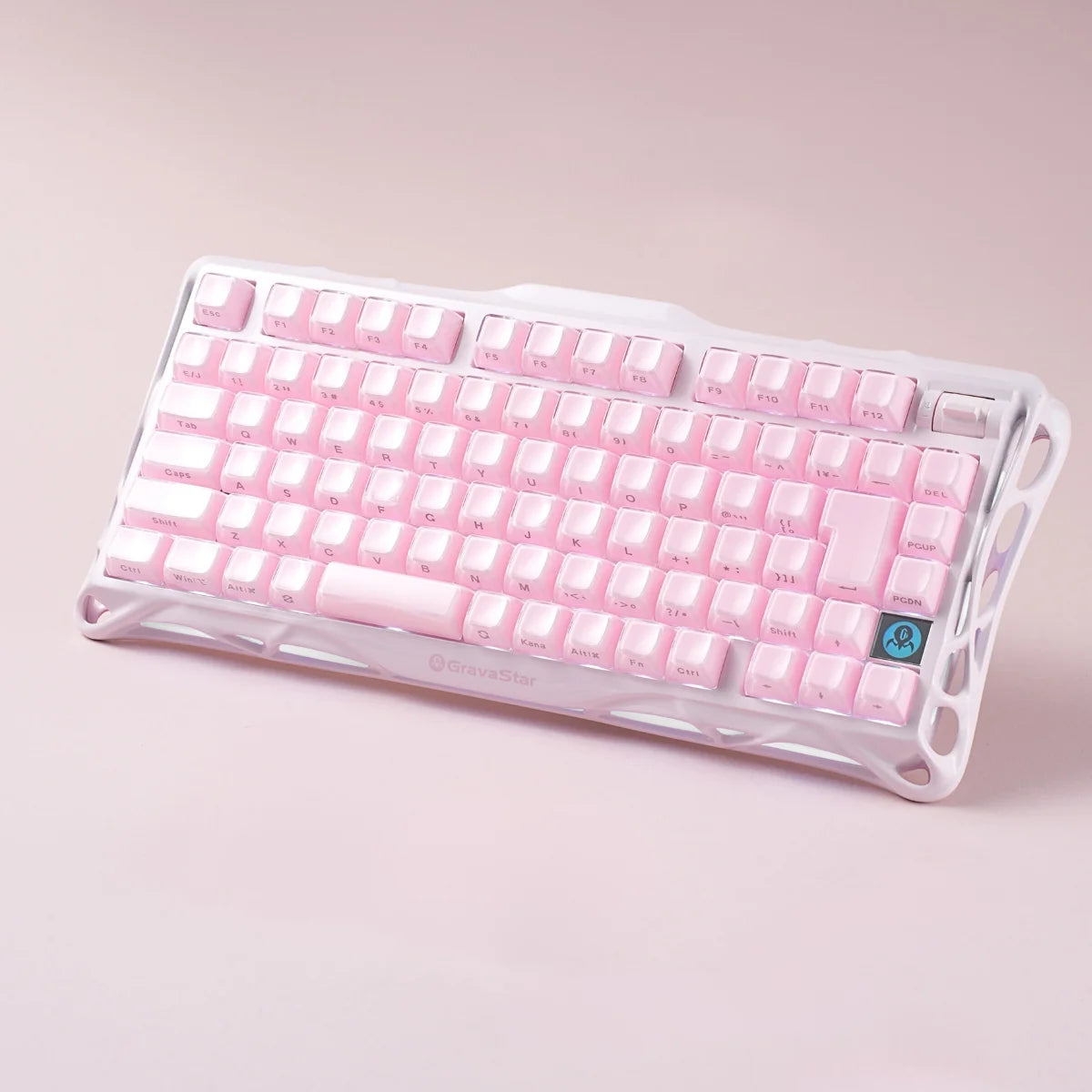 GravaStar Mercury K1 サクラピンク ワイヤレスキーボード（日本語配列） 画像2