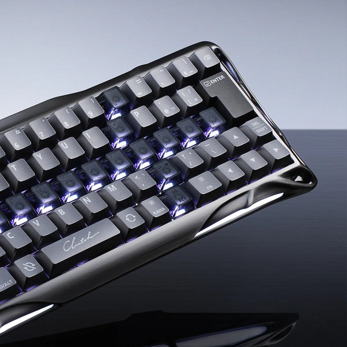 GravaStar Mercury V60 Pro ガンメタル ワイヤレスキーボード（日本語配列） 画像3