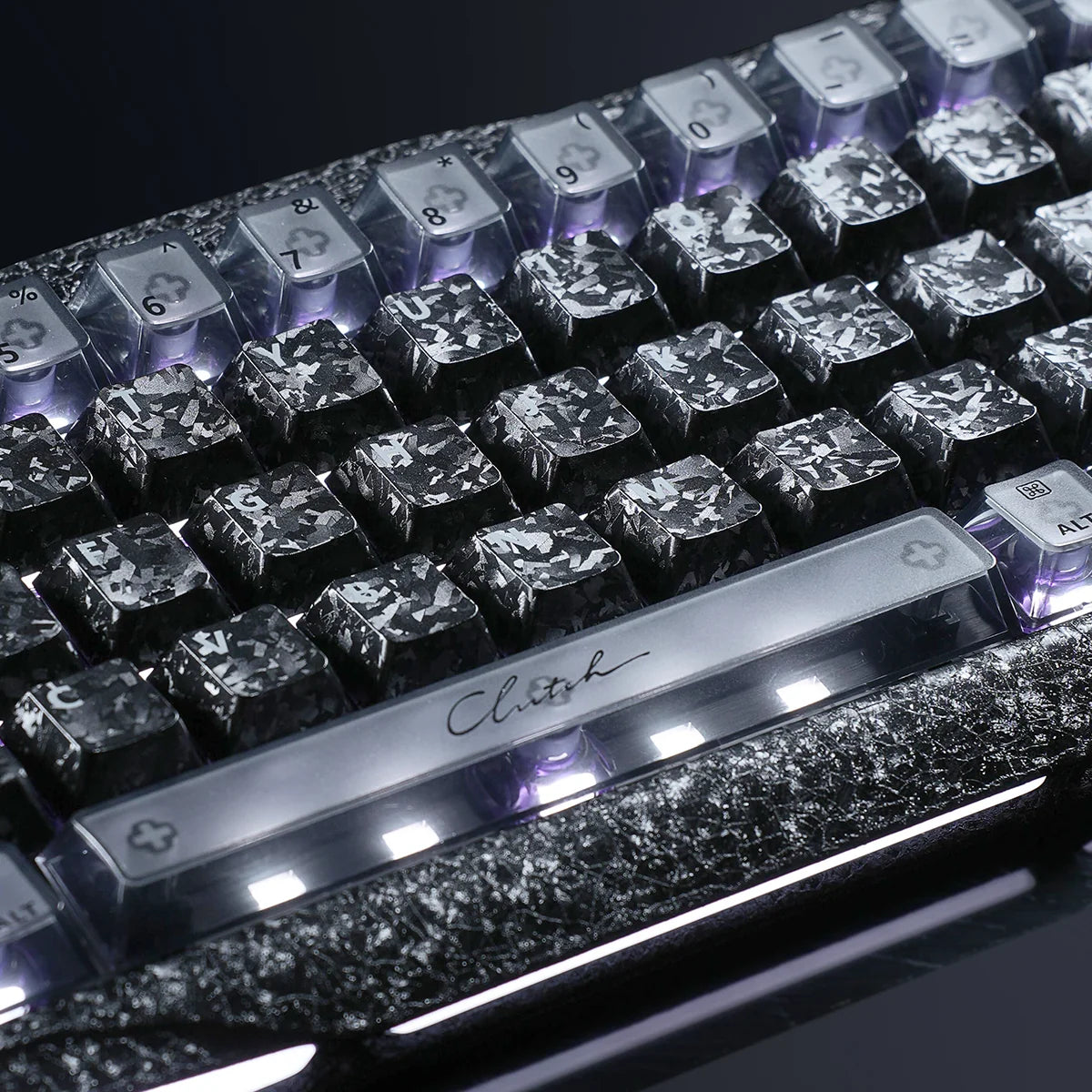 GravaStar Mercury V60 Pro サイバーフロストブラック ワイヤレスキーボード（英語配列） 画像4