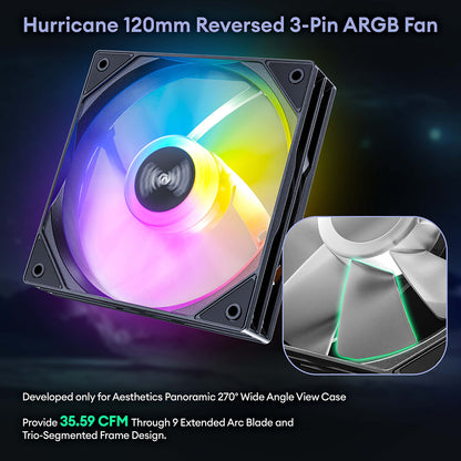 Okinos Mirage 4 ARGB White PCケース