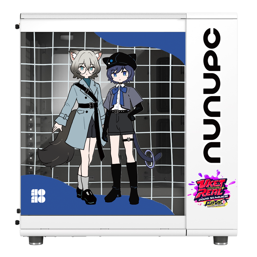 【VketReal】AOあお デザインPC ヒビキ-HIBIKI- アオイちゃん デザイン