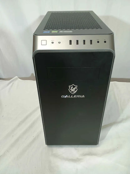 整備済中古ゲーミングPC Core i7-11700 / RTX 3060 Ti 搭載機（GALLERIA筐体）の実機写真