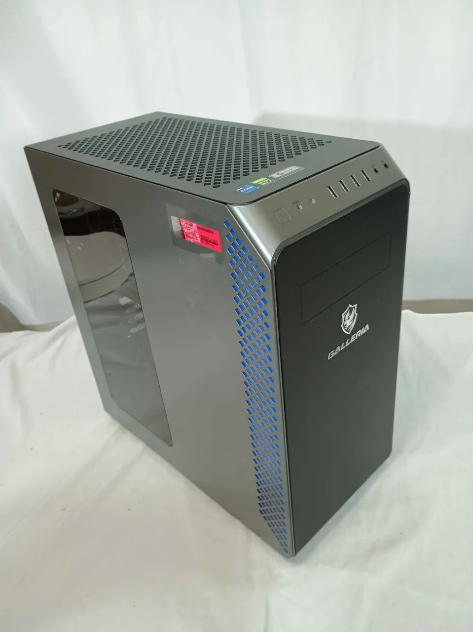 整備済中古ゲーミングPC Core i7-11700 / RTX 3060 Ti 搭載機（GALLERIA筐体）の実機写真