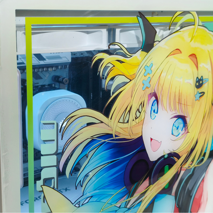 緑魔キャロライン コラボPC サイドパネル