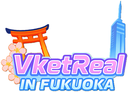 VketReal in FUKUOKA ロゴ